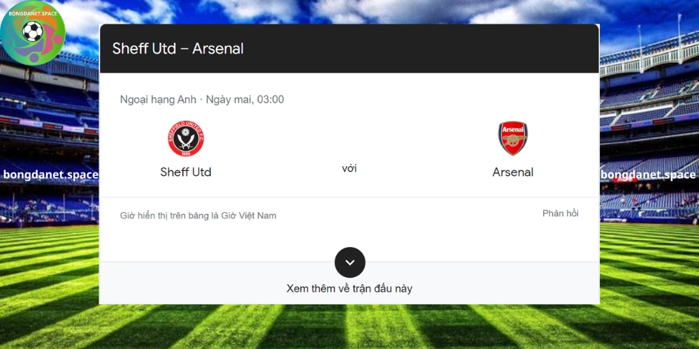 NHẬN ĐỊNH SOI KÈO SHEFF VS ARSENAL